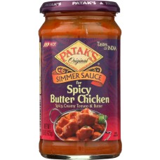 PATAKS: Sauce Spicy Butter Chicken, 15 oz