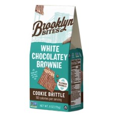BROOKLYN BITES: Brittle Cookie Wh Ch Brwn, 6 oz