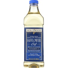 HOLLYWOOD: Safflower Oil, 32 oz