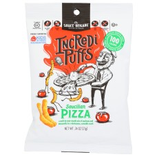 THE SNACK BRIGADE: Saucilian Pizza Incredipuffs, 0.74 oz