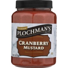PLOCHMANS: Mustard Cranberry, 9 oz