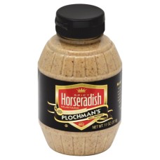 PLOCHMANS: Mustard Squeeze Spicy Horseradish, 11 oz