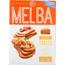 OLD LONDON: Melba Toasts Wheat, 5 oz