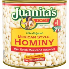 JUANITA'S FOODS: Mexican Style Hominy, 25 oz