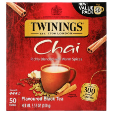 TWININGS: Chai Black Tea, 50 bg TWININGS: Chai Black Tea, 50 bg