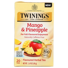 TWININGS: Mango and Pineapple Herbal Tea, 20 bg TWININGS: Mango and Pineapple Herbal Tea, 20 bg