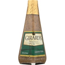 GIRARD'S: Greek Feta Vinaigrette Dressing, 12 oz