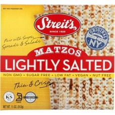 STREITS: Lightly Salted Matzo, 11 oz