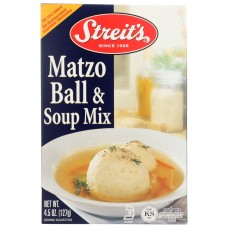STREITS: Matzo Ball and Soup Mix, 4.5 oz