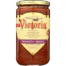 VICTORIA: Tomato Basic Sauce, 24 oz