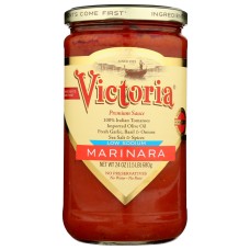 VICTORIA: Low Sodium Marinara Sauce, 24 oz