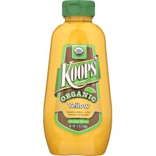 KOOPS': Organic Yellow Mustard, 12 oz