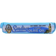 SEASON: Norway Sardines in Olive Oil, 3.75 Oz