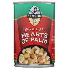 SEASONS: Heart of Palm Tips and Cuts, 14 oz