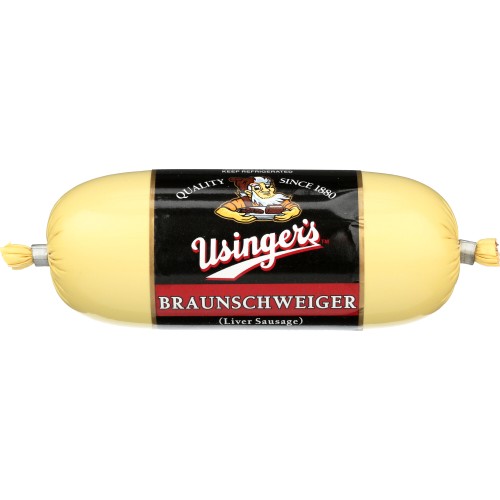 USINGER Braunschweiger Liver Sausage, 8 oz