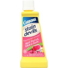 CARBONA: Stain Devils #1 Nail Polish Glue and Gum, 1.7 oz