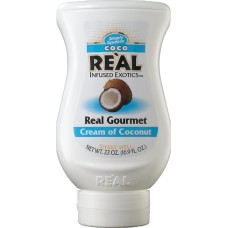 COCO REAL: Real Gourmet Cream Of Coconut, 16.9 fo