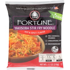 FORTUNE: Yakisoba Stiry Fry Noodle Hot & Spicy Flavor, 7.70 oz