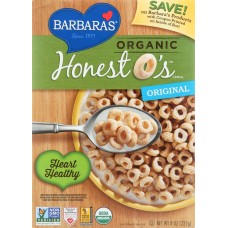 BARBARA'S: Honest O's Cereal, Original, 8 oz