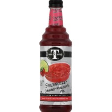 MR & MRS T: Strawberry Daiquiri Margarita Mix, 33.8 fo