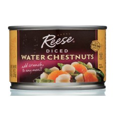 REESE: Water Chestnuts Diced, 8 oz