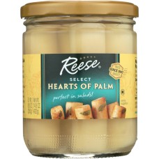 REESE: Hearts of Palm in Glass, 14.5 oz