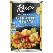 REESE: Tender Small Artichoke Hearts, 14 oz