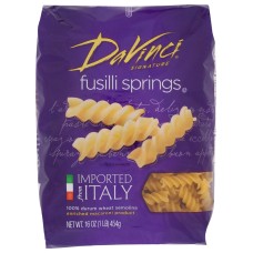 DAVINCI: Fusilli Springs Pasta, 16 oz