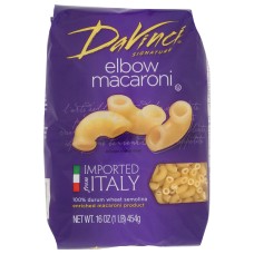 DAVINCI: Elbow Macaroni Pasta, 16 oz