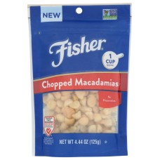 FISHER: Nuts Macadamia Chop, 4.44 oz