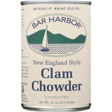 BAR HARBOR: Clam Chowder New England Style, 15 Oz