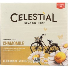 CELESTIAL SEASONINGS: Chamomile Herbal Tea, 40 bg