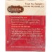 CELESTIAL SEASONINGS: Fruit Tea Sampler Herbal Tea Caffeine Free 18 Tea Bags, 1.4 oz