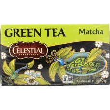 CELESTIAL SEASONINGS: Green Matcha Tea, 20 bg