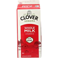 CLOVER SONOMA: Whole Milk Vitamin D, 64 oz