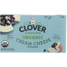CLOVER SONOMA: Organic Cream Cheese, 8 oz