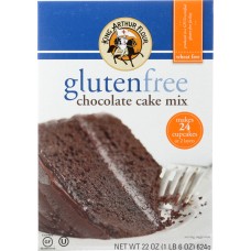 KING ARTHUR FLOUR: Gluten Free Chocolate Cake Mix, 22 oz