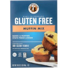 KING ARTHUR FLOUR: Gluten Free Muffin Mix, 16 oz