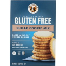 KING ARTHUR: Gluten-Free Sugar Cookie Mix, 12 oz