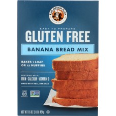 KING ARTHUR: Gluten-Free Banana Bread Mix, 16 oz