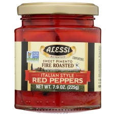 ALESSI: Fire Roasted Italian Style Peppers, 7 oz