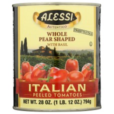 ALESSI: Italian Peeled Tomatoes, 28 oz