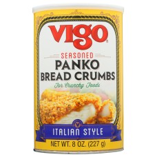 VIGO: Seasoned Panko Bread Crumbs, 8 oz