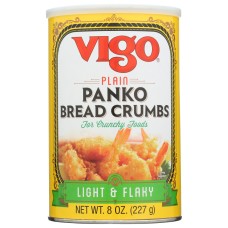 VIGO: Plain Panko Bread Crumbs, 8 oz