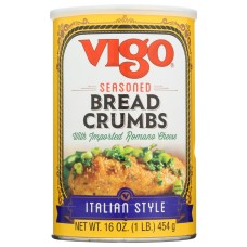 VIGO: Seasoned Italian Style Bread Crumbs, 16 oz