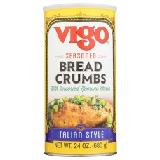 VIGO: Seasoned Italian Style Bread Crumbs, 24 oz