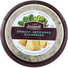 STONEMILL KITCHENS: Spinach Artichoke Parmesan Dip, 10 oz