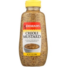 ZATARAINS: Mustard Squeeze Creole, 12 oz