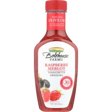 BOLTHOUSE FARMS: Raspberry Merlot Vinaigrette Dressing, 14 oz