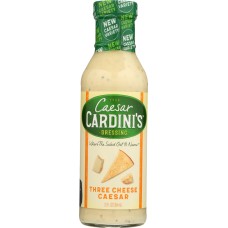 CARDINI: Three Cheese Caesar Dressing, 12 oz